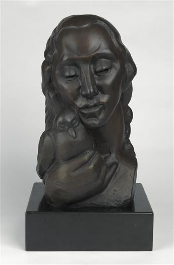SELMA BURKE (1900 - 1995) Untitled (Peace).